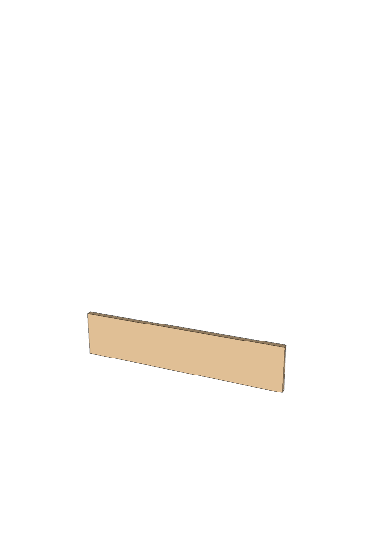 FAKTUM Lådfront 60 x 13 cm