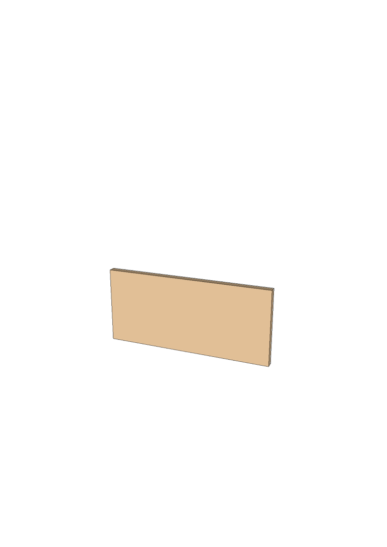 FAKTUM Lådfront 40 x 18 cm