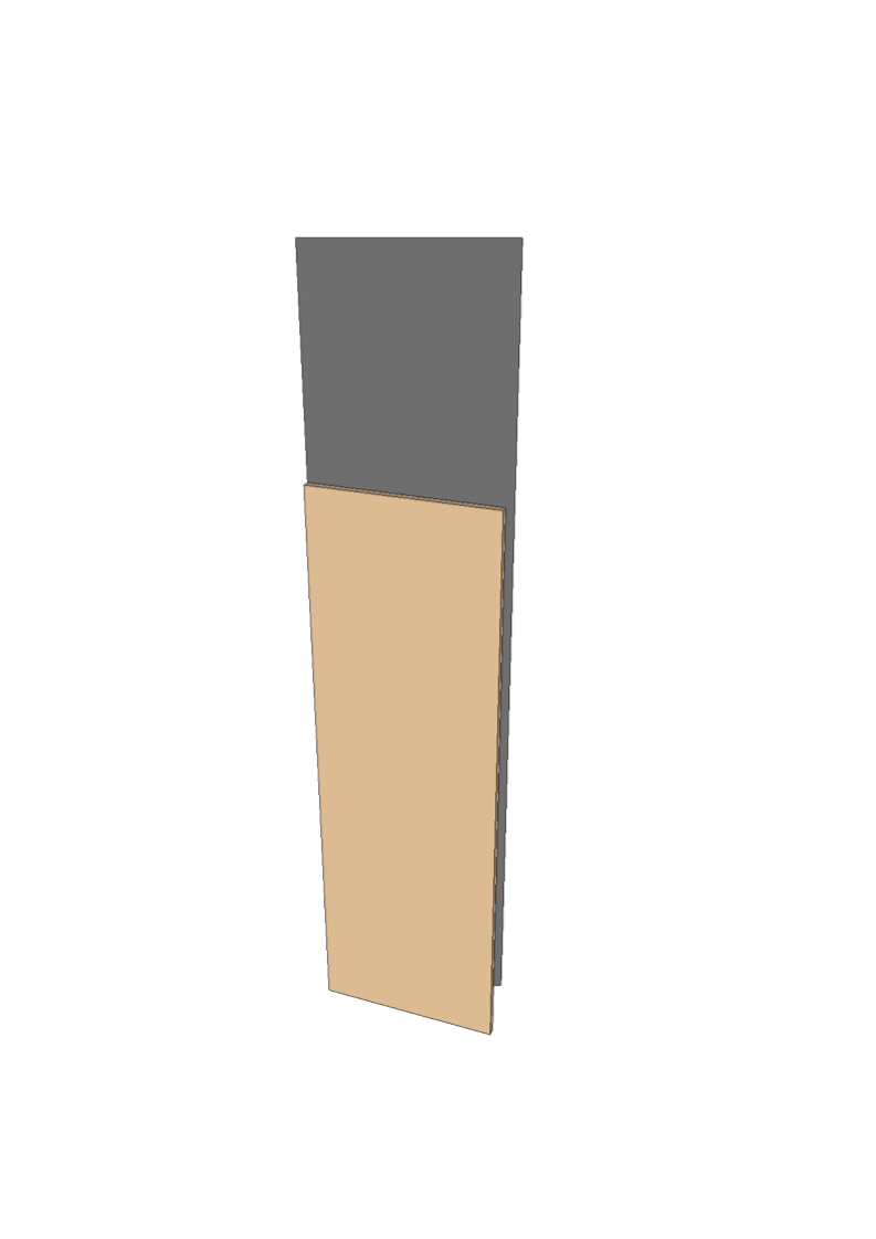 FAKTUM Skåpsfront 60 x 125 cm