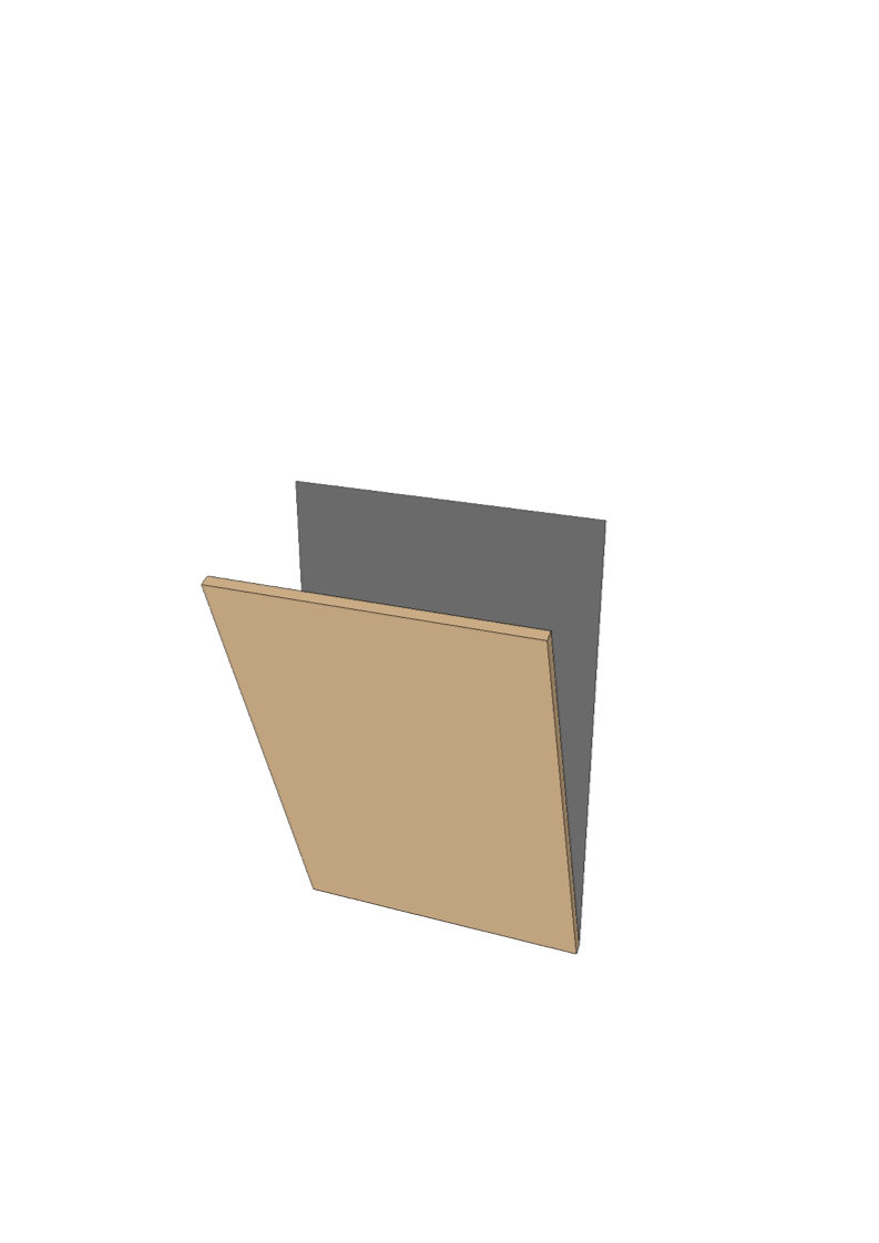 FAKTUM Skap foran 45 x 70 cm, D