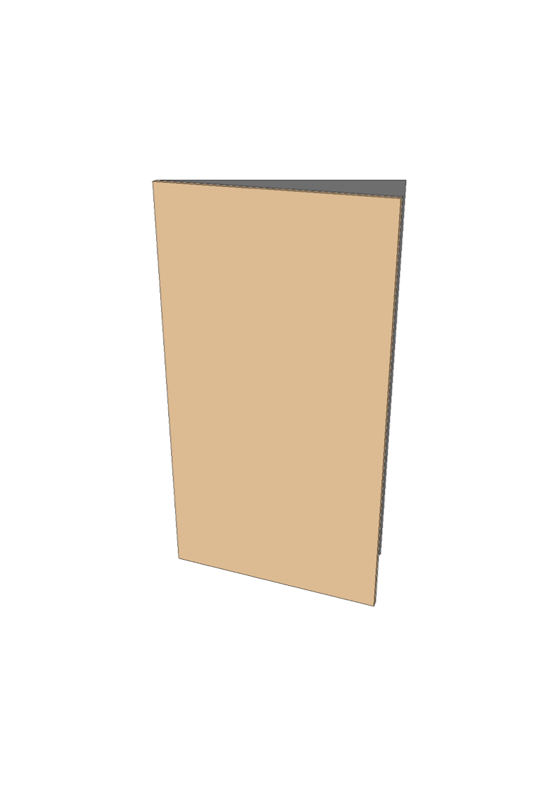 FAKTUM Skåpsfront 50 x 92 cm