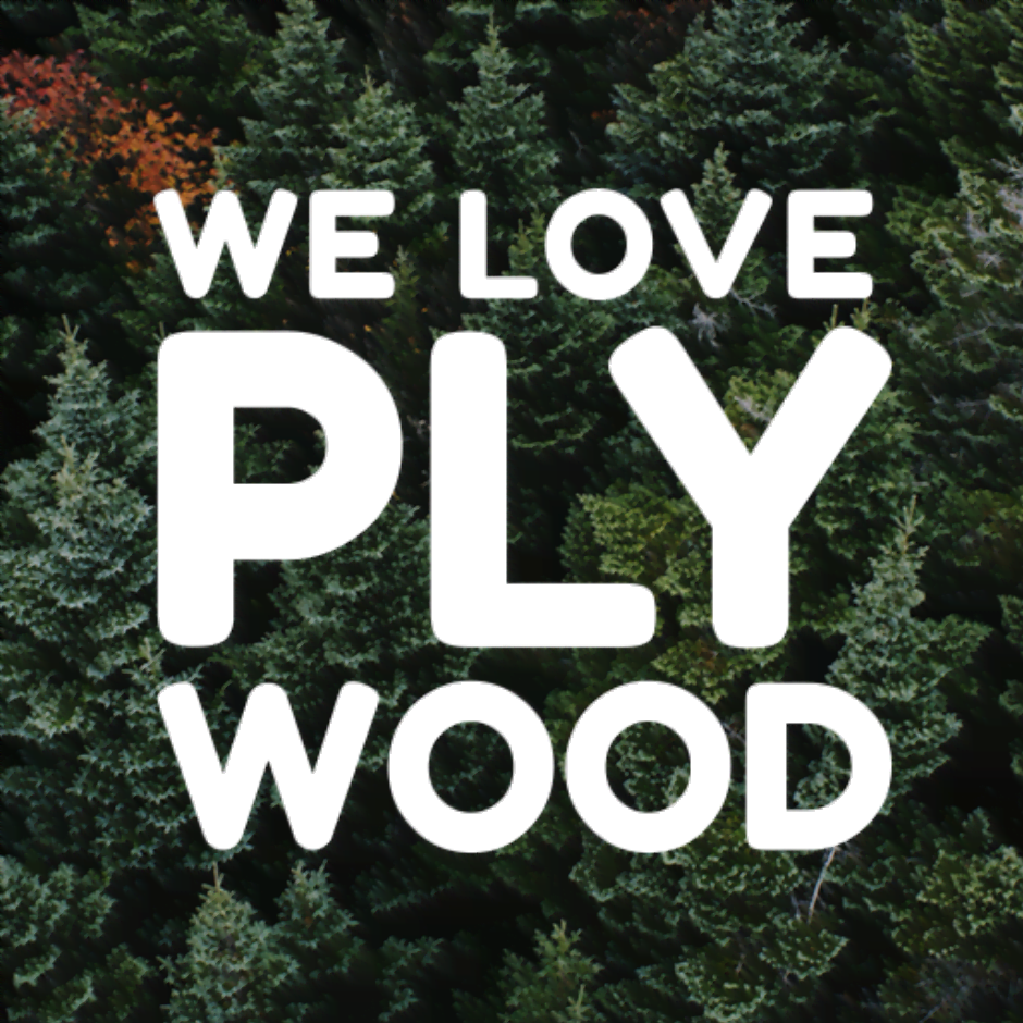 We love plywood
