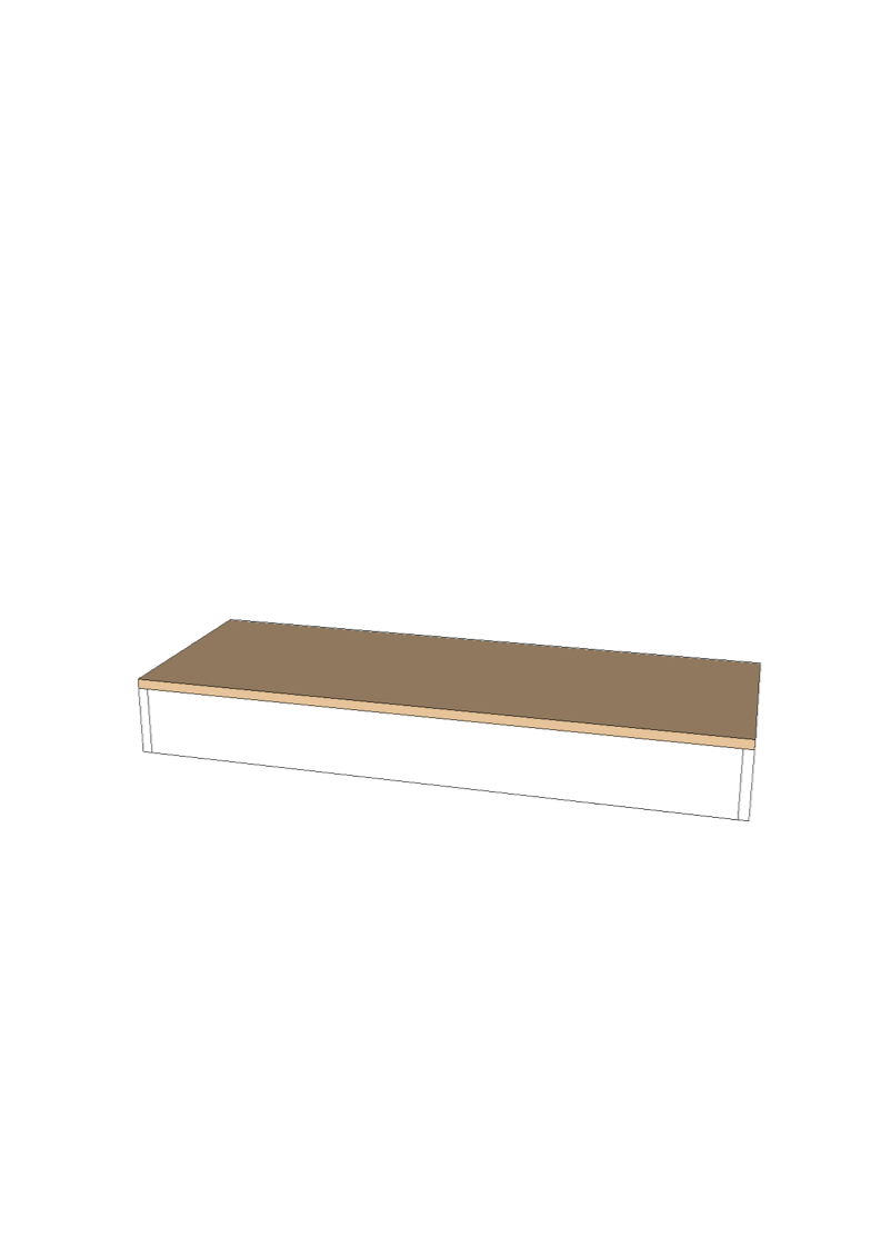 BESTÅ Topskive 60 x 20 cm, 2S