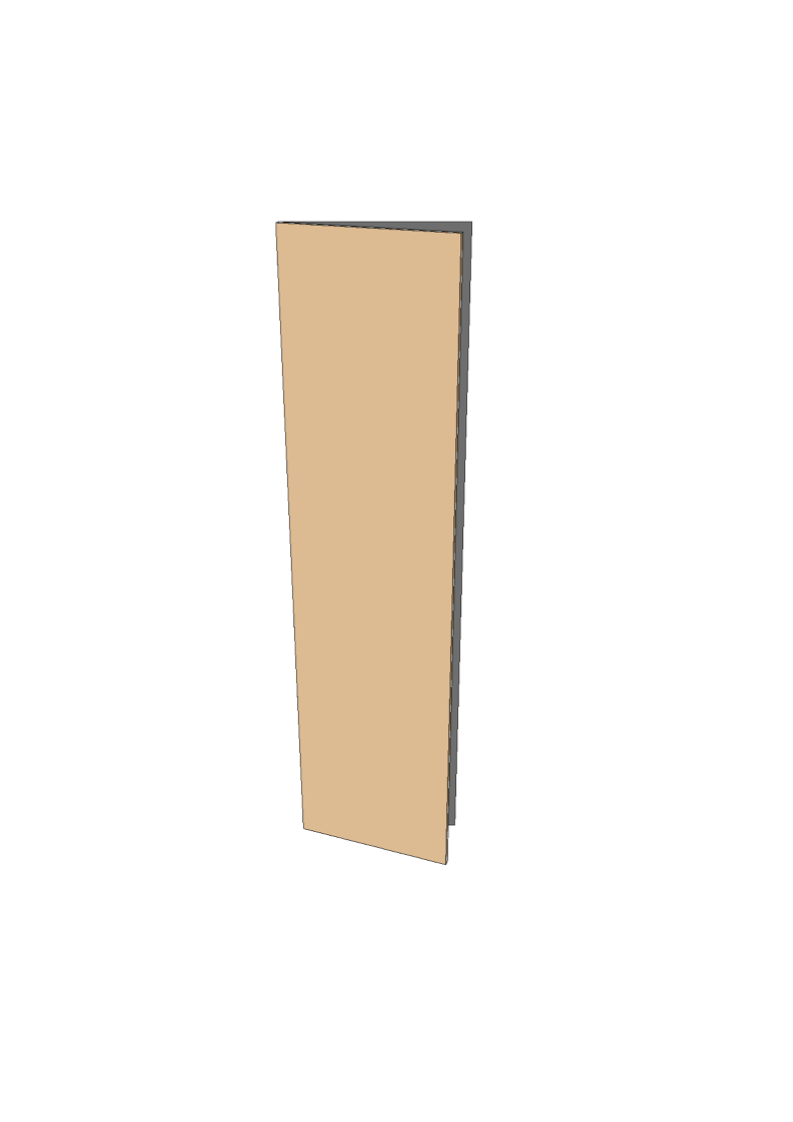 FAKTUM skabsfront 30 x 195 cm
