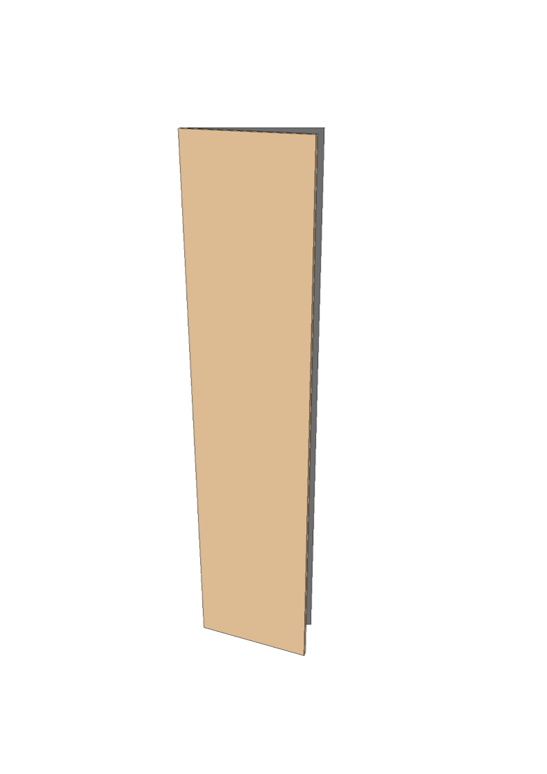 METOD skåpdörr 40 x 180 cm